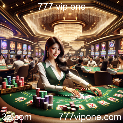 A Experiência Inigualável do Cassino ao Vivo no 777 Vip One